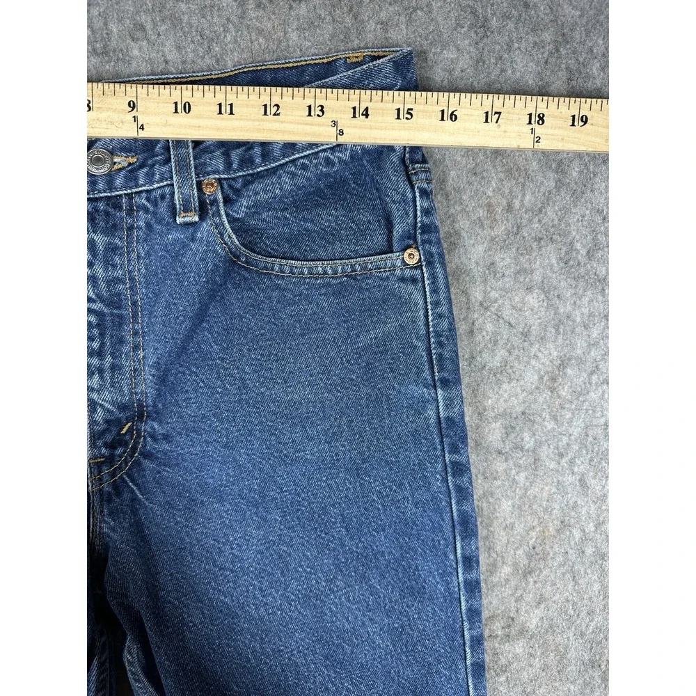 Levi's 517 Jeans Mens 32x27 Actual Blue Bootcut Denim W33 L29 Y2K
